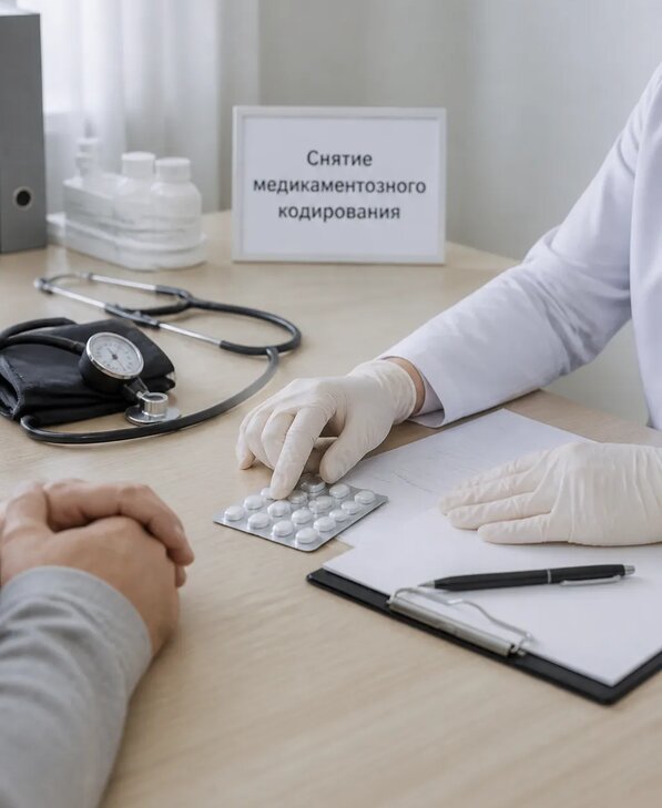 Снятие медикаментозного кодирования в Лабинске от 5362 р. | Медзона
