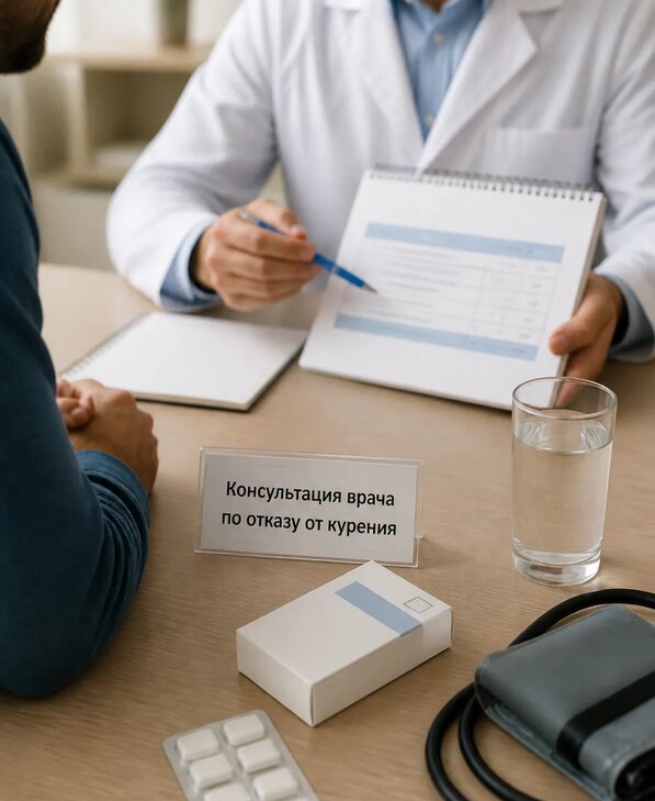 Консультация врача по отказу от курения для взрослых в Лабинске